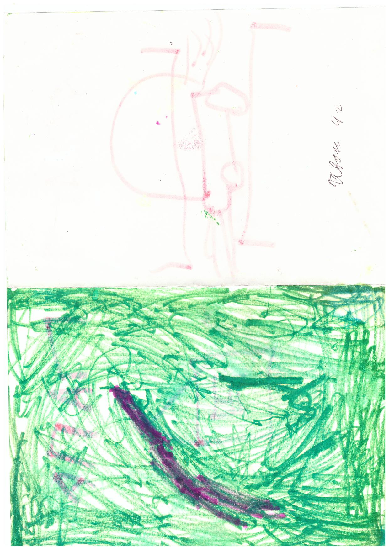 Media for Детский рисунок Ивана в 4 года