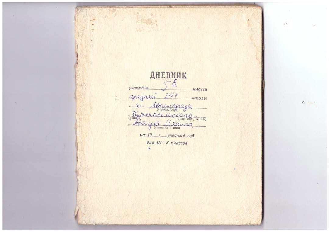 Media for Школьный дневник